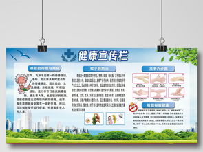 守護健康，共建和諧——醫(yī)院社區(qū)服務站健康教育宣傳欄設計與素材一站式服務